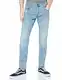 G-STAR RAW Herren Jeans 3301 Slim Fit, Lt Indigo Aged 8968-8436, 32W / 32L