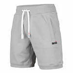 Mount Swiss Kurze Freizeithose Herren Luca Stahl-Grau