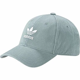Herren Adicolor Washed Baseball-Cap, Vapour Steel/White, FR Unique (Taille Fabricant : OSFM)