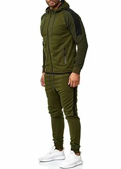 OneRedox Herren Jogginganzug Sportanzug Modell 1121 Grün OneRedox Herren Jogginganzug Sportanzug Modell 1121 Grün