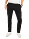 Yazubi Chino Herrenhosen schwarz - Kyle by Yzb Jeans Schwarze Hose - Business Stoff Hosen Chinohose Maenner Stretch, Schwarz (Black 4R194008), W30/L30