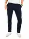 Yazubi Chino Herrenhosen Blau - Kyle by Yzb Jeans Blaue Hosen - Stoff-Hose Chinohose für Maenner mit Stretch, Blau (Night Sky 4R193924), W32/L32