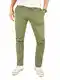 Yazubi Chino Herren Hose Khaki Olive grün Kyle by Yzb Jeans Hosen Business Chinohosen für Männer mit Stretch, Grün (Dusky Green 4R170517), W32/L32