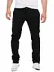 Yazubi Chino Herrenhosen schwarz Dustin by Yzb Jeans Schwarze Hose Business Stoff Hosen Chinohose Maenner Stretch, Schwarz (Black 4R194008), W30/L30