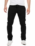 Yazubi Chino Hose Modell Dustin by Yzb Jeans Schwarz/Black