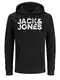 JACK & JONES Herren Jjecorp Logo Sweat Hood Noos Kapuzenpullover, Black 2, M