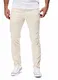 MERISH Chino Hosen Herren Slim Fit Jogger Hose Stretch Neu 401 (32-32, 401 Beige)