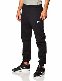 Herren M NSW Club Pant CF BB Sport Trousers, Black/Black/(White), M