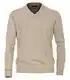 CASAMODA Herren Pullover Uni Champagner Beige M