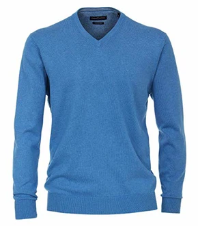 CASAMODA Pullover Uni himmelblau CASAMODA Pullover Uni himmelblau