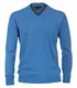 CASAMODA Herren Pullover Uni helles Himmelblau M