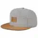 Johnny Urban Cap Herren & Damen Snapback Grau/Braun Dean Basecap aus Hochwertigem Material - Stylische Cappy verstellbar & mit Logo Badge - One Size Unisex Schirmmütze