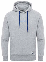 Herren Kapuzenpullover Logo - Kapuzenhoodie, Grau (Mirage Gray 154703), M