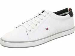 Tommy Hilfiger Herren Sneaker Harlow (H2285arlow_1d) Weiß/Marine/Grau