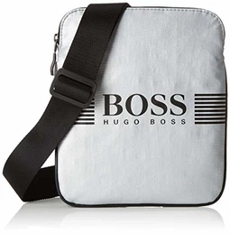 Herren Pixel S_s Zip Env Schultertasche Silber (Silver)