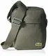 Lacoste Herren Neocroc Schultertasche, Grün (Forest Night), 6.5x21x16 centimeters
