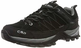 Herren Rigel Low Shoes Wp Trekking-Schuhe, Nero Grey, 43 EU