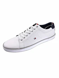Herren FM0FM00596-100_40 Plimsolls, Weiß Marine Grau, EU