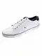 Tommy Hilfiger Herren FM0FM00596-100_40 Plimsolls, Weiß Marine Grau, EU