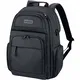 KROSER Reise Laptop Rucksack 15,6 Zoll Wasserdicht Business Schulrucksack Backpack mit Hartgeschältem Sicherheitsraum und RFID-Taschen für Arbeit/College/Männer/Frauen-Holzkohle Schwarz MEHRWEG