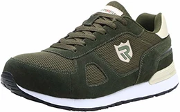 LM-30 S1 SRC Herren Stahlkappe Sicherheitsschuhe, Gr.-43 EU, Grün
