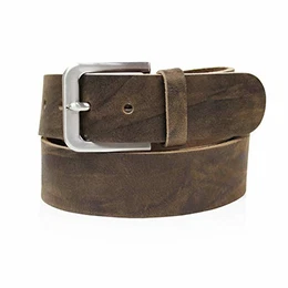 Leder Herren Gürtel Jeansgürtel echt Ledergürtel 4 cm Breit Anzuggürtel kürzbar Made in Germany