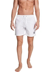 Urban Classics Block Swim Shorts weiß
