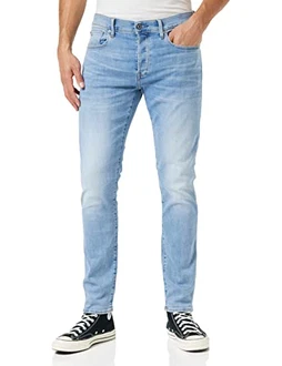 G-STAR RAW Herren 3301 Slim Fit Tapered Jeans Indigo (8968-8436)