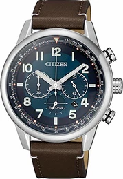 Herren Analog Eco-Drive Uhr mit Leder Armband CA4420-13L