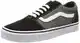 Vans Herren Ward Sneaker, Suede Canvas Schwarz Pewter, 43 EU