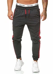 Herren Jogging Hose Jogger Streetwear Sporthose Modell 1211 (M, Antra)