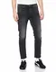 G-STAR RAW Herren Jeans 3301 Straight Tapered, Schwarz (Faded Charcoal B455-A797), 32W / 32L