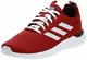 adidas Herren Lite Racer CLN Sneaker, Active Maroon/Cloud White/Maroon, 43 1/3 EU
