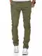 Amaci&Sons Herren Slim Fit Stretch Chino Hose Jeans 7100 Olive W32/L32