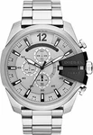 DIESEL Uhr 'Mega Chief' Grau
