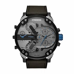 Herren Analog Quarz Uhr mit Nylon Armband DZ7420
