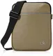 Calvin Klein Herren Ck Direct Flat Crossover Schultertasche, Grün (Olive), 3x25x20 cm