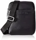 Calvin Klein Herren Flex Mini Flat Crossover Schultertasche, Schwarz (Black), 1x1x1 cm