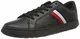 Tommy Hilfiger Herren Essential Leather Cupsole Sneaker, Schwarz (Black Fm0fm02388-Bds), 43 EU