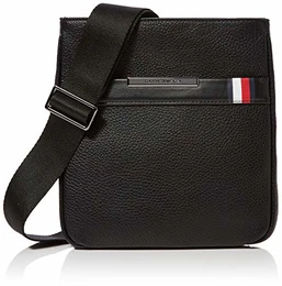 Herren Th Downtown Mini Crossover Münzbörse, Schwarz (Black), 22x20x2.5cm