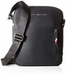 Herren Essential Reporter Schultertasche Schwarz (Black)