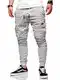 behype. Herren Cargo Chino-Hose Jogger Jeans-Hose 80-8393 Hellgrau W32