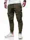 behype. Herren Cargo Chino-Hose Jogger Jeans-Hose 80-8393 Khaki W32