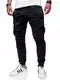 behype. Herren Cargo Chino-Hose Jogger Jeans-Hose 80-8393 Schwarz W32
