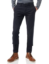 Herren Hose, SMART 360 FLEX CHINO TAPERED, Marine, 32