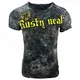 Rusty Neal Herren T-Shirt NO Mercy Waschung Washed Rundhals RN-15156-1, Größe:L, Farbe:Anthrazit