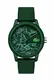 Lacoste Herren Analog Quarz Armbanduhr mit Silikonarmband 2011023