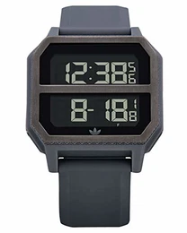 Unisex – Erwachsene Digital Quarz Uhr mit Kunststoff Armband Z16-632-00