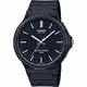 CASIO Unisex Erwachsene Analog Quarz Uhr mit Harz Armband MW-240-1EVEF