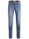 JACK & JONES Herren Slim Fit Jeans Glenn Skinny Tapered JJI Glenn ORIGINAL AM, Farben:Blau, Größe Jeans:32W / 34L